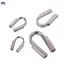 XOITOP 304 Thép không gỉ Thimble 6mm 8mm 10mm 12mm Dây Dây Cáp Thimbles Rigging VN