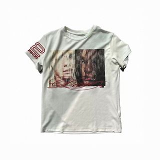 Top Thêu Văn Hóa Châu Á Mỹ y2k Nam Nữ Vai Chân Dung Chính Hãng Tay Ngắn Retro Áo Sơ Mi t Phố Mùa Hè Slim-Fit In Hình KDV9