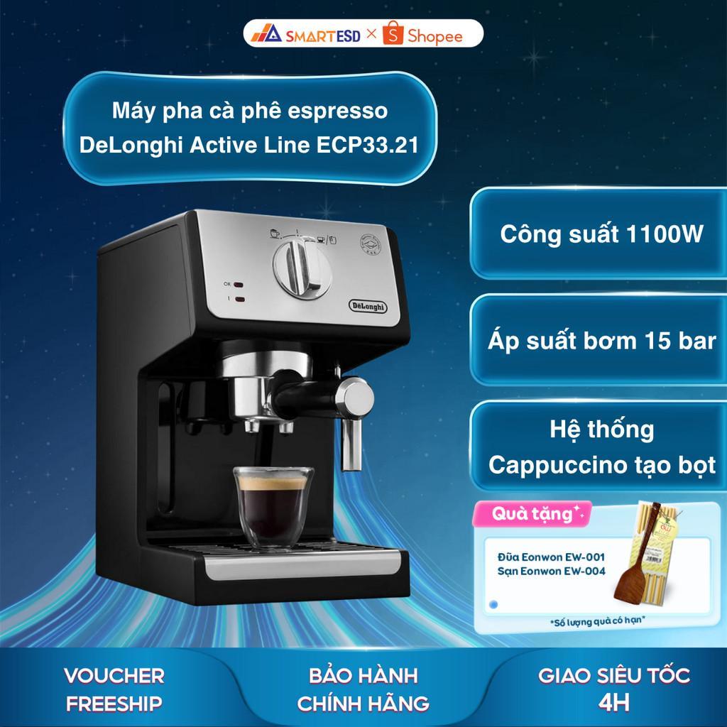 Máy pha cà phê espresso DeLonghi Active Line ECP33.21 - Bảo hành chính hãng 12 tháng