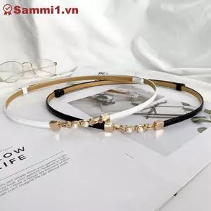 ZK Thắt Lưng Mỏng Có Thể Điều Chỉnh Thời Trang Cao Cấp Thiết Kế Phong Cách Thắt Lưng Nữ VN