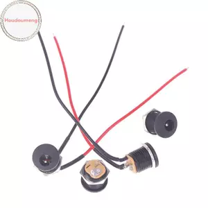 Hooudou 5 / 10 chiếc 5.5 X 2.1mm 5.5 * 2.5mm Loại chụp tiện lợi DC Power Ja Soet Nữ Bảng điều khiển Gắn Cổng kết nối VN