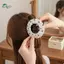Springevenstar Chấm Bi Flat Pancake Vuốt Tóc Kẹp Chống Trơn Trượt Giá Đỡ Tóc Cho Thể Thao Ngủ Tắm Sử Dụng Tại Nhà Springevenstar