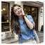 Áo sơ mi Denim giả phong cách Hồng Kông mùa hè Thiết kế phong cách mới Áo sơ mi dáng rộng phù hợp
