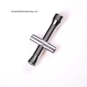 MỚI 1: 16 1: 10 RC Xe Tay Chữ Thập Cờ Lê Phá Hủy Lốp Xe Mô Hình Dụng Cụ SKY