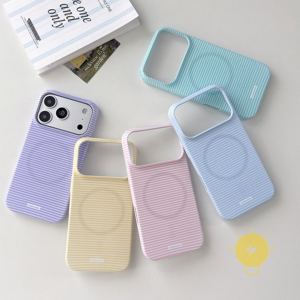 Phone Case For iPhone 17 Pro Max Plus 16e 16 15 14 13 12 11 12/12 Pro PC with Griptok TPU Dragon with Griptok Horse Stripe Star Aesthetic Korean Cute