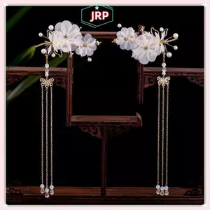 JRP Chuồn Chuồn Kẹp Tóc sel Nữ Bé Gái Phụ Kiện Tóc Kẹp Tóc Phong Cách Cổ Điển Thanh Lịch Chuồn Chuồn Truyền Thống Hanfu Phong Cách Trung Hoa JRP