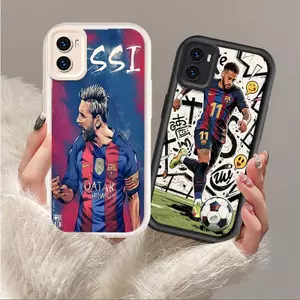 Vỏ Cho VIVO Y15S Y15A Y01 Hoạt Hình Silicon Cầm Tay Mềm TPU World Cup Bóng Đá Mắt Thiên Thần Chống Sốc Vỏ Điện Thoại
