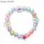 {AKIN} 174 Chiếc Trái Tim Acrylic Hạt Hoa Tròn Miếng Đệm Rời Hạt Trong Hộp Cho DIY Trang Sức Bông Tai Vòng Tay Đồ Thủ Công Thủ Công {a}