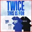 GC1 TWICE Six tour hòa nhạc This Is For T-shirt người hâm mộ hỗ trợ áo ngắn tay GC1