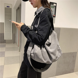 Túi đeo vai và đeo chéo vải canvas phong cách Nhật Bản mới