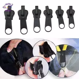 HFTOY 6 Chiếc Dây Kéo Tức Thì Đa Năng Sửa Chữa Nhanh Dây Kéo Bộ Dụng Cụ Sửa Chữa Thay Thế Khóa Kéo ~