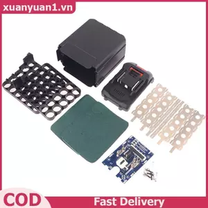XUAN 30 Cell 18650 Vỏ PCB Bảo Vệ Sạc Bảng Mạch Hộp Cho Mak Li-ion Vỏ Pin VN
