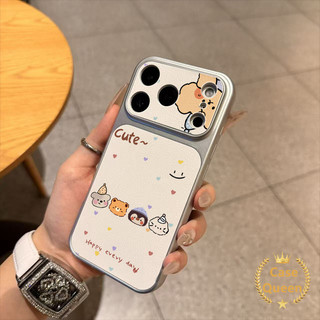 Ốp Lưng Tương Thích Cho iPhone 11 16 17 15 13 12 14 Pro Max 17 Air 14 Plus Hoạt Hình Gấu Động Vật Nhỏ Đầy Màu Sắc Tình Yêu Ngay Lập Tức Miếng Dán