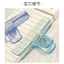 Kẹp giấy nhựa trong suốt màu pastel 75mm 50mm kẹp tài liệu bài thi sổ tay văn phòng phẩm học sinh bàn học xinh tiện dụng