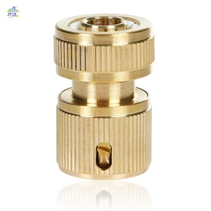 Đầu nối nhanh vòi làm vườn bằng đồng nguyên chất - Lắp ống nước cho dụng cụ làm vườn