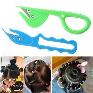 TOPTOOLCX 8 Chiếc Dây Buộc Tóc Cắt Tạo Kiểu Phụ Kiện Tóc Dây Co Giãn Tóc Dụng Cụ Tẩy Tóc Cho Trẻ Em Bé Gái Dễ Dàng Loại Bỏ