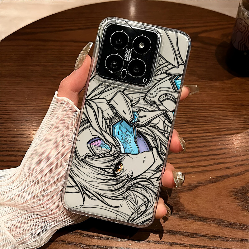 Dành cho Poco X8 Pro X7 X6 F8 F7 Turbo 5 Max Turbo 4 Pro "Aemeath" Vỏ điện thoại TPU mềm mỏng / Note 15 Pro / 14 / 13 Mi 15T 14T K90 K80 Bảo vệ Camera / Vỏ Poco / Vỏ Redmi
