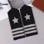 KUZHEN 1 Cặp Trang Trí Quần Áo Epaulettes Pentagram Epaulet Phi Công Chuyên Nghiệp Đồng Phục Epaulet Thủ Công Huy Hiệu Vai DIY Phụ Kiện HOT