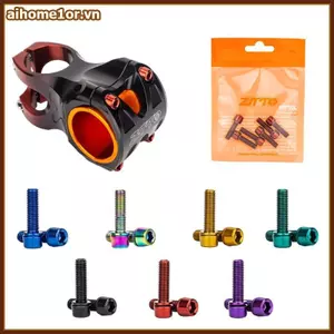 AIHOM Nhẹ Titan M5x18MM Bu lông thân xe đạp Đầu lục giác cho độ ổn định đi xe đạp leo núi,