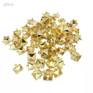 100 Miếng Ren Điểm Studs 4 Prong 0.28 "