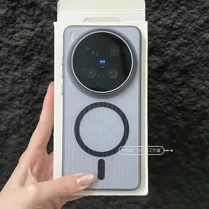 Thích hợp cho Ốp điện thoại vivo X300Ultra Nhẹ X300S Tấm từ tính X300Pro Vỏ cứng chống sốc lỗ lớn