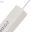 Apill Hakeeta 10 Chiếc Bộ Chia Loa Xi Măng Điện Trở Gốm Bộ 10W Cho Bộ Đổi Nguồn Thiết Bị Âm Thanh Crossover Dụng Cụ Mét.(1 Ohm)