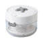 {WELV}Retainer Mouth Guard Soak Container Box, Denture Bath Case with Strainer Basket