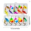 Mồi Spinnerbait tổng hợp hình bầu 3g / 4.5g với thiết kế giả cá hồi để câu cá nước ngọt