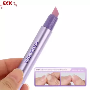 ECK 3In1 Gốm Nail Cuticle Oil Brighten Dưỡng Ẩm Móng Tay Loại Bỏ Lớp Biểu Bì Bút Nuôi Dưỡng Chăm Sóc Móng Tay Tinh Chất Bút Sửa Chữa Móng Tay Hư Tổn HOT