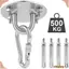 GIÁ RẺ 1 Bộ Móc neo treo tường, với 4 ốc vít Túi cát Yoga Phụ kiện tập thể dục xoay Móc xoay, Móc trần bằng thép không gỉ hạng nặng bền bỉ
