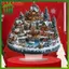 SWEET 2D Flat 2D Acrylic Trang trí bàn Giáng sinh có đế Người tuyết Nhà xoay Carousel Thiết kế trong nhà / ngoài trời Trang trí văn phòng tại nhà Quà tặng hoàn hảo cho Giáng sinh n