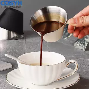 <cosyh>304 Stainless Steel Espresso Cup: Perfect 100ml Size for Coffee Lovers!