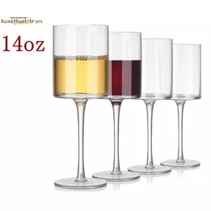 TRTR 14OZ Champagne Glass Cotail Cup Champagne Glass Rượu Vang Đỏ Ly Nhựa Cốc Có Thể Tháo Rời Ren Cao Chân Cốc Nước Giải Khát VN