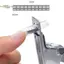 TRTR 10 Chiếc Móng Tay Mini Nam Châm Tròn Phẳng Cho Mắt Mèo UV Gel Ba Lan Hiệu Ứng Lấp Lánh Dụng Cụ Bấm Móng Tay Định Vị Thiết Kế Làm Móng Tay VN