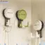Cốc hút DAYBREAK Móc hai đầu, Móc treo tường tự dính Móc treo quần áo, Móc treo khăn xoay không khoan đa chức năng có thể tháo rời cho phòng tắm nhà bếp