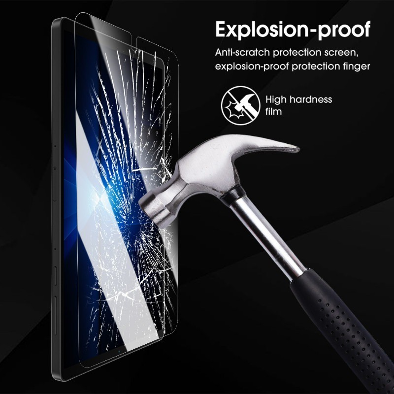 1-2 Chiếc Dành Cho Lenovo Go Tab Y700 Y900 Gen 4 5 2025 2026 8.8 14.5 Ánh Sáng Xanh Chống Cháy Nổ Kính Cường Lực Bảo Vệ Màn Hình Máy Tính Bảng HD Bảo Vệ