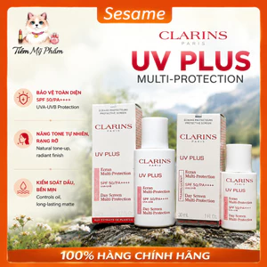 Clarins UV PLUS Duo Travel Exclusive | Kem Chống Nắng SPF50/PA++++ Multi-Protection