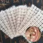 TRTR 600 Chiếc Chăm Sóc Tai Châm Cứu Massage Trị Liệu Miếng Dán Massage Kim Stier Auricular Auriculotherapy Acupoint VN