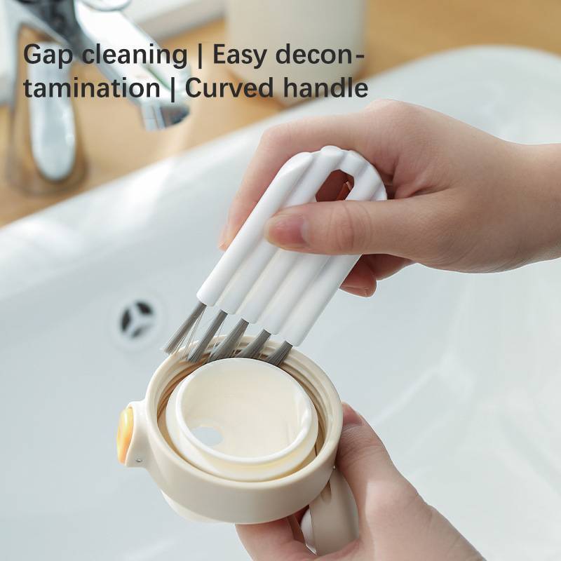GHX Đa Năng Cốc Nắp Bàn Chải Crevice Dụng Cụ Vệ Sinh Treo Tiện Ích Để Vệ Sinh Nhà Tay Cầm Cong Bàn Chải Vệ Sinh VN