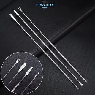 E-WOITD Thìa Tai Inox Xẻng Tai Sáp Pi Curette Earwax Removal Pier Earpi Cleaner Tool Dành Cho Trẻ Em Người Lớn Chăm Sóc Sức Khỏe E-WOITD