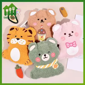 SWEET Tay Ấm Hoạt Hình Dễ Thương Dụng Cụ Chất Lượng Cao Để Giữ Ấm Phun Nước Làm Nóng Túi Xách Di Động Giữ Bụng Ấm Mini n