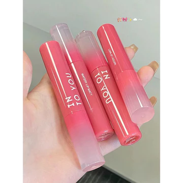 Intoyou Lip Glaze Water Mist Lip Mud into You Son môi w12 Ngưng tụ Mist Heart Mu Cùng phong cách như bạn w11 w08 Matte