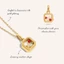 Shuling Openable DIY Mặt dây chuyền Vòng cổ rỗng 18K Trang sức giữ màu vàng