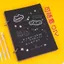 A4 Vỏ Cứng Giấy Đen Trang Bên Trong Chữ Ký Sổ Tay Sổ Tay Tốt Nghiệp Kỷ Niệm Sách Tông Đen Notepad 9,45