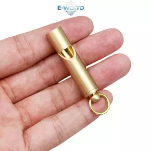 E-WOITD Đồng Còi Cao Decibel Di Động Ngoài Trời Còi Đi Bộ Đường Dài Cắm Trại Tiết Kiệm Cuộc Sống Còi Huấn Luyện Trọng Tài Còi Ngoài Trời Tiện Ích E-WOITD
