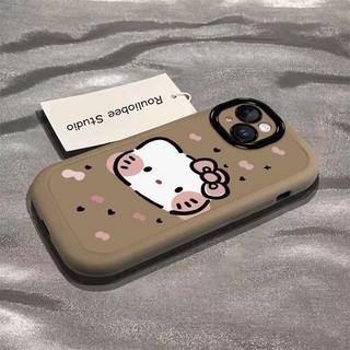 Dành Cho IPhone17 16 15 14 13 12 11 Pro Max X XR Max 7 8 Plus Dễ thương nhút nhát KT trường hợp điện thoại cô gái mềm
