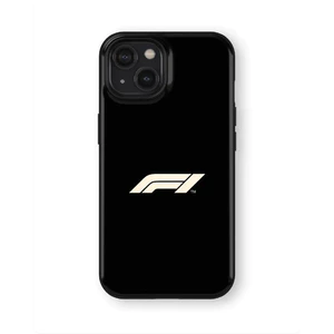 Nền đen Màu be f1 Thích hợp cho iPhone 17ProMax 16Pro 15 11 12 13 14 xs XR 17Air Vỏ bảo vệ hai lớp chống sốc Vỏ điện thoại
