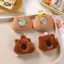 AqToCna Dễ Thương Capybara Động Vật Sang Trọng Búp Bê Thổ Cẩm Lông Tơ Mềm Nhồi Bông Quần Áo Huy Hiệu Chân Bapas Phụ Kiện Trang Trí AqToCna