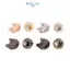 E-WOITD 1Pc Dễ Thương Hợp Kim Kẽm Hình Mèo Xoay Lo Túi Xoắn Lo Đóng Khóa DIY Da Thủ Công Túi Xách Túi Đeo Vai Ví Phần Cứng E-WOITD