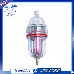 Đèn câu cá biển LED đầy màu sắc chống nước, bánh răng cá áp suất cao ngoài trời
